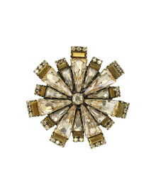 Брошь Spikes and Pearls