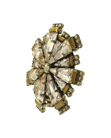 Брошь Spikes and Pearls