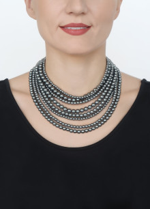 Колье Spikes and Pearls