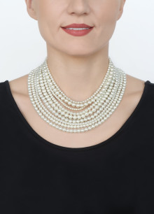 Колье Spikes and Pearls