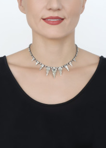 Колье Spikes and Pearls