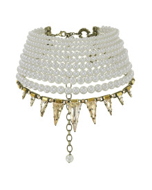 Чокер Spikes and Pearls