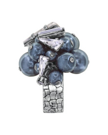 Кольцо Spikes and Pearls