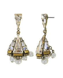 Серьги Spikes and Pearls