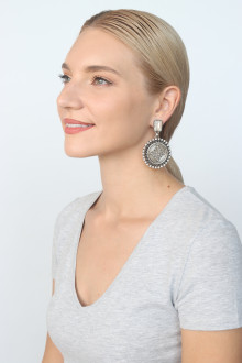 Клипсы Medallion Glam