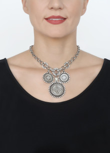 Колье Medallion Glam