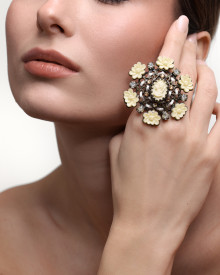 Кольцо Macaron