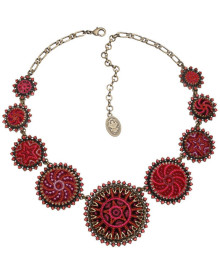 Колье Kalinka Красный