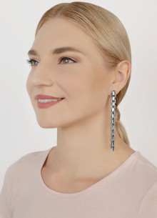 Серьги Industrial Snake