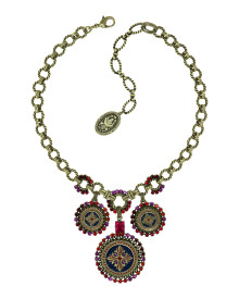 Колье Medallion Glam