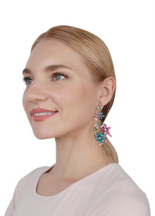 Серьги Twisted Blossom