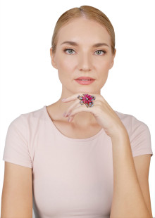 Кольцо Twisted Blossom