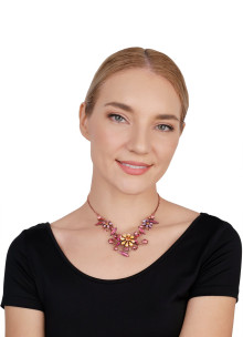 Колье Twisted Blossom