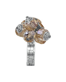 Кольцо Crystal Snake