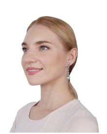 Серьги Bubble Cascade