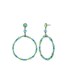 Серьги Bead Snake Jelly