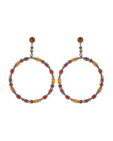 Серьги Pineapple