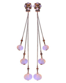 Клипсы Pink Teardrops Falling