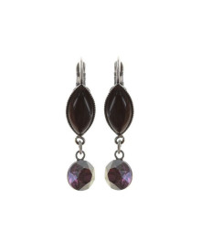 Серьги Dangling Navette