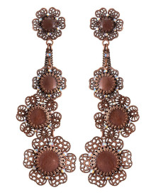 Серьги Flower Shadow