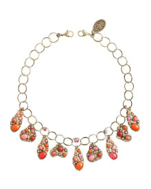 Цепочка на ногу Color Drops