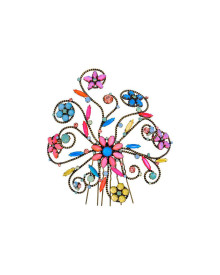 Заколка Twisted Flower