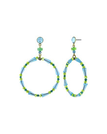Серьги Bead Snake Jelly
