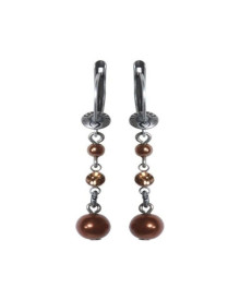 Серьги Tie The Pearl