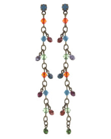 Серьги Jumping Beads