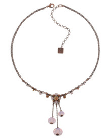 Колье Pink Teardrops Falling